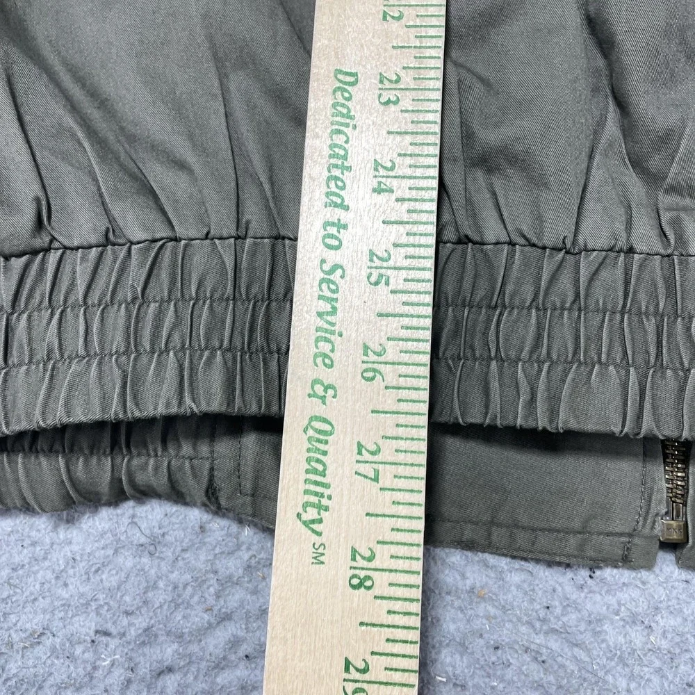 Madison Creek Outfitters Jacket Mens XL‎ Green Canvas Bomber Lined Zip Outdoor